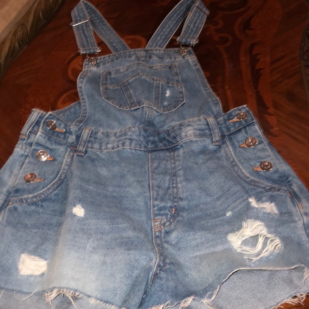 Cute little short overalls